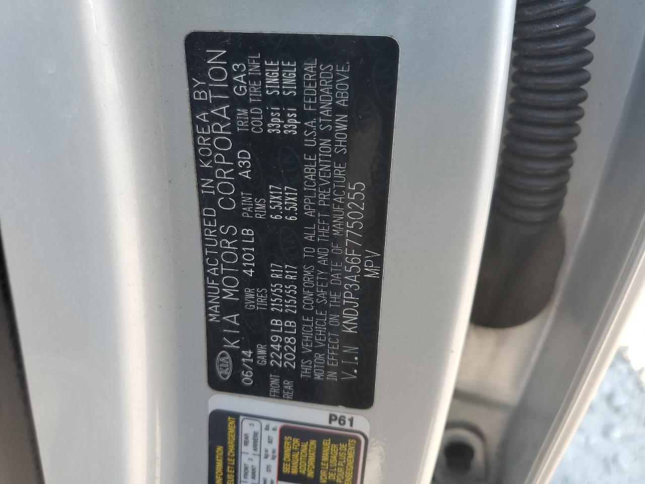 2015 KIA SOUL + photo 13