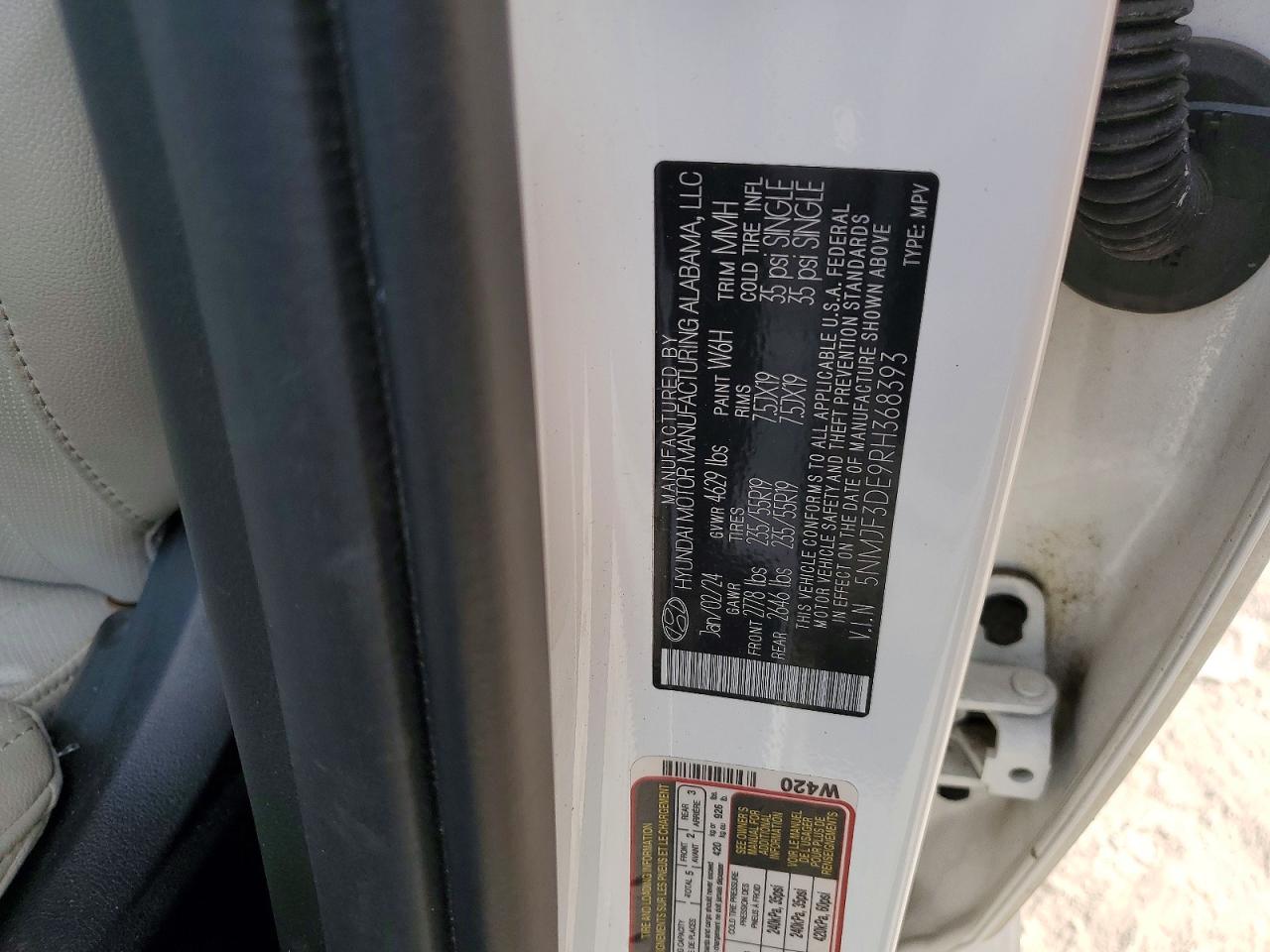 2024 HYUNDAI TUCSON SEL photo 13