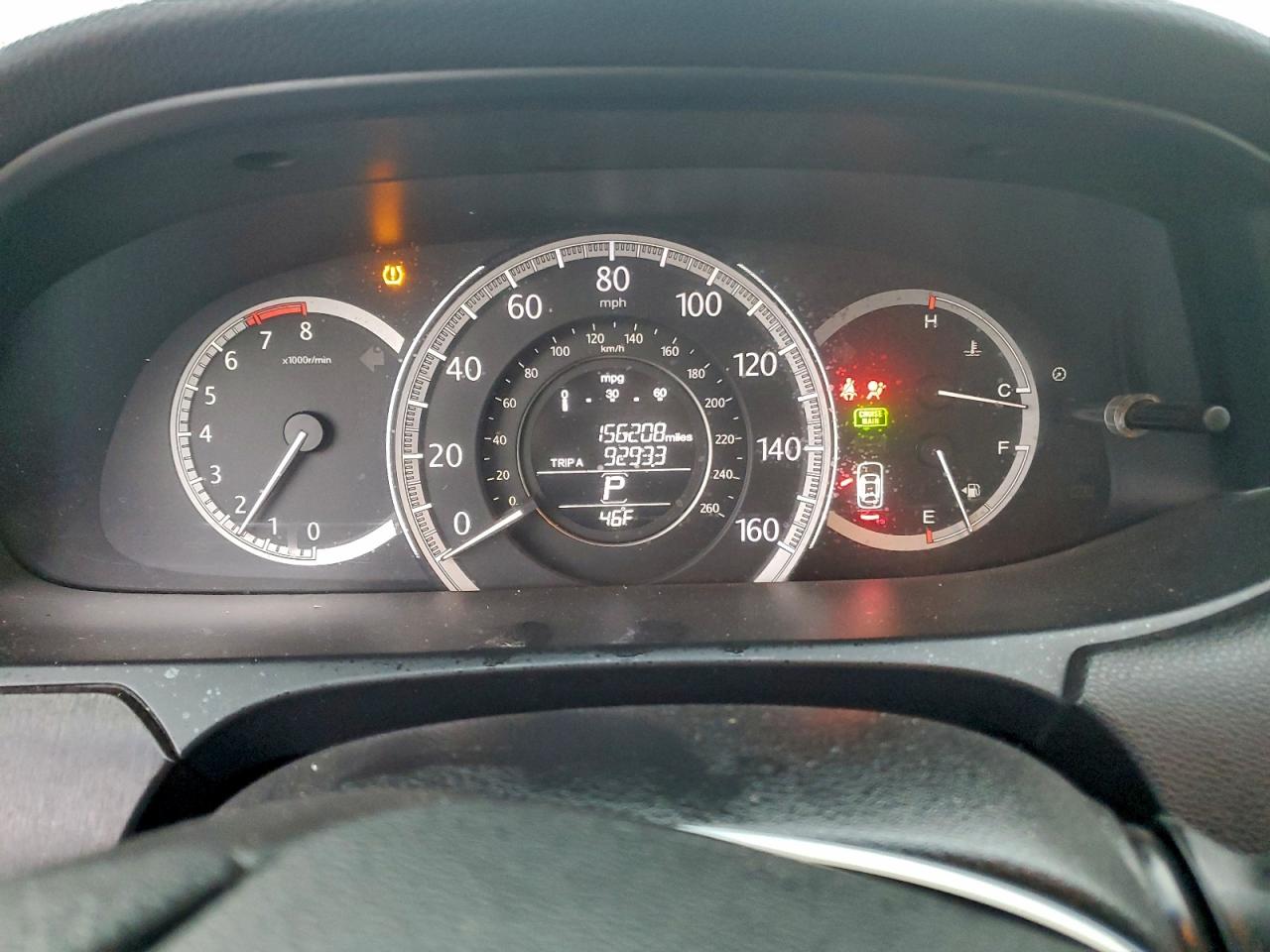 2013 HONDA ACCORD EX photo 9