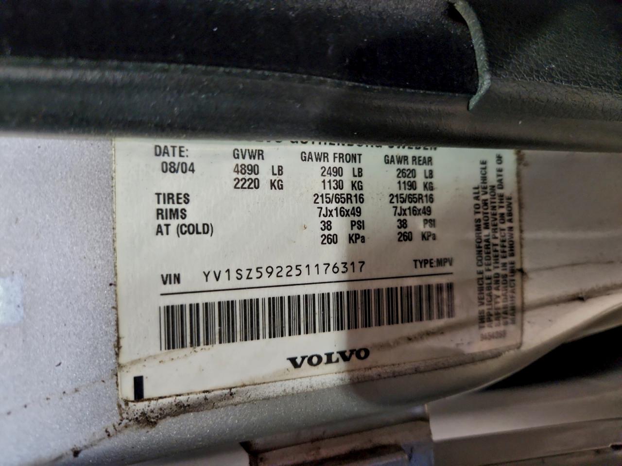 2005 VOLVO XC70 photo 37