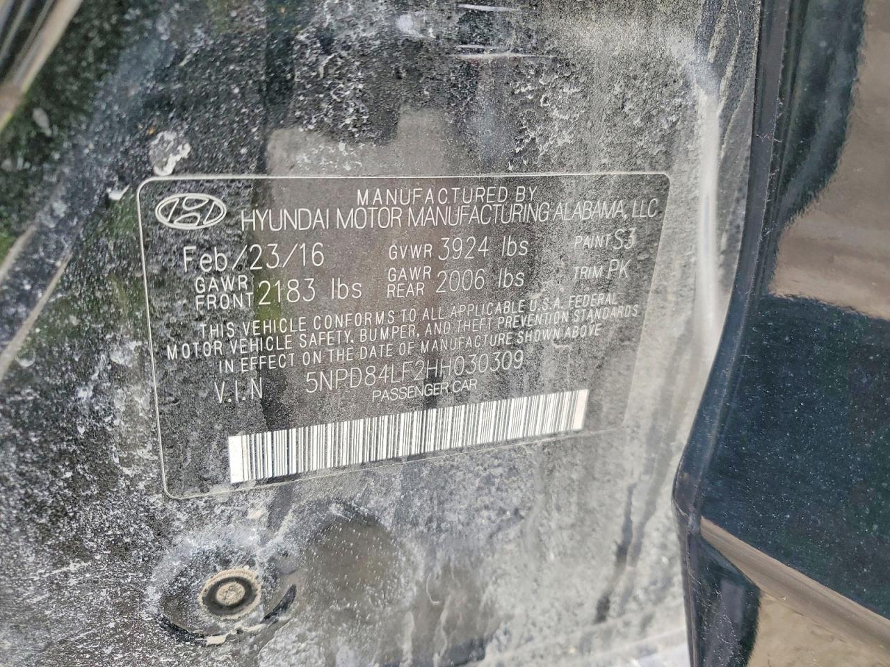 2017 HYUNDAI ELANTRA SE photo 12