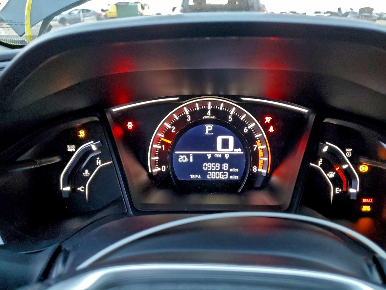 2017 HONDA CIVIC LX photo 9