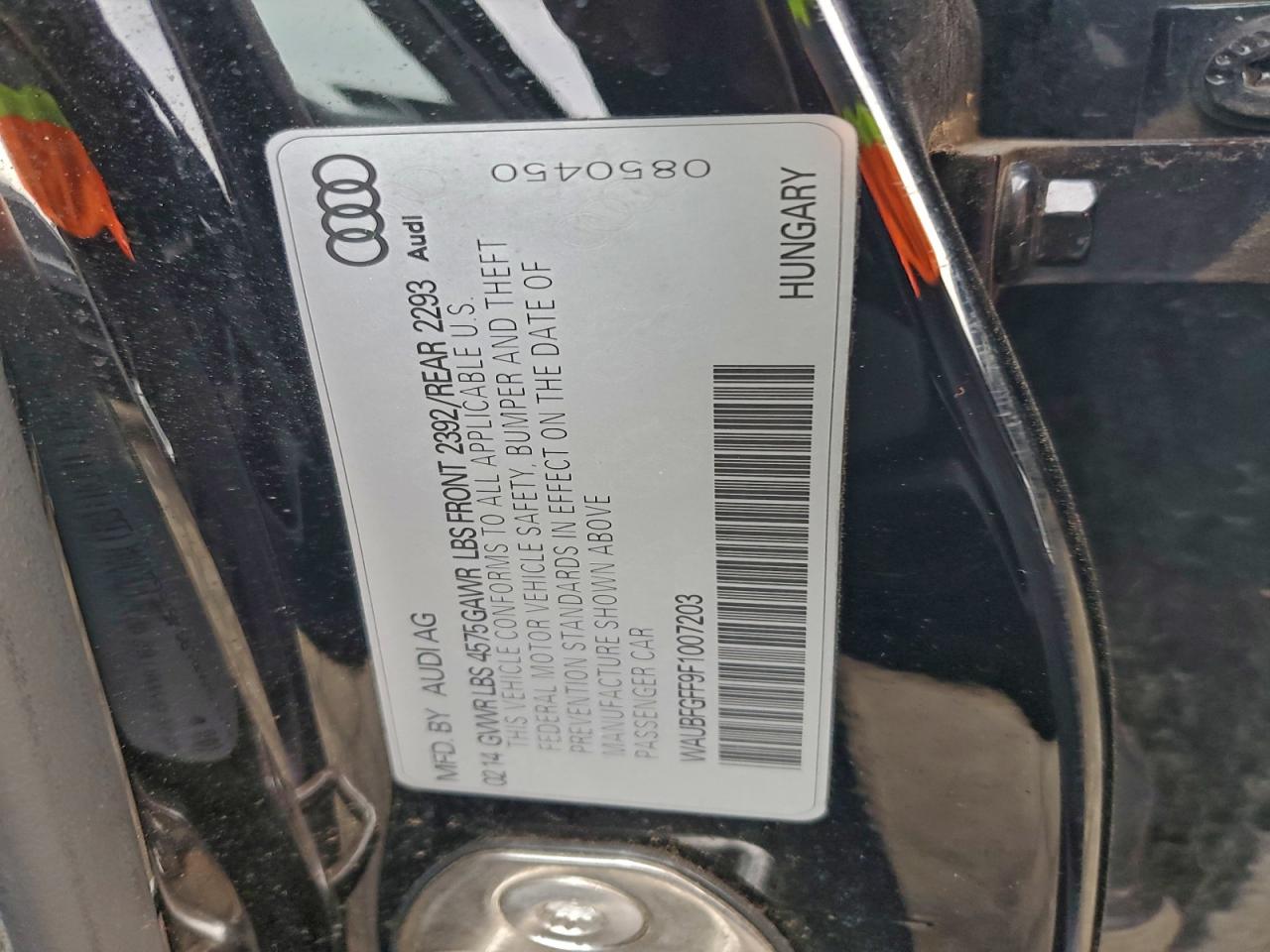 2015 AUDI A3 PREMIUM photo 34