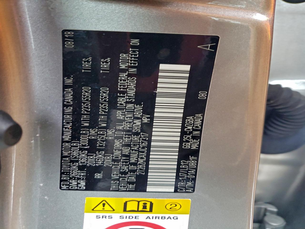 2018 LEXUS RX 350 BASE photo 40
