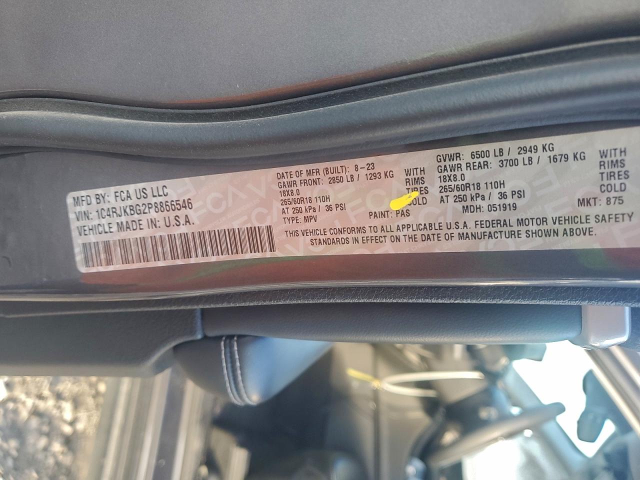 2023 JEEP GRAND CHEROKEE L LIMITED photo 25