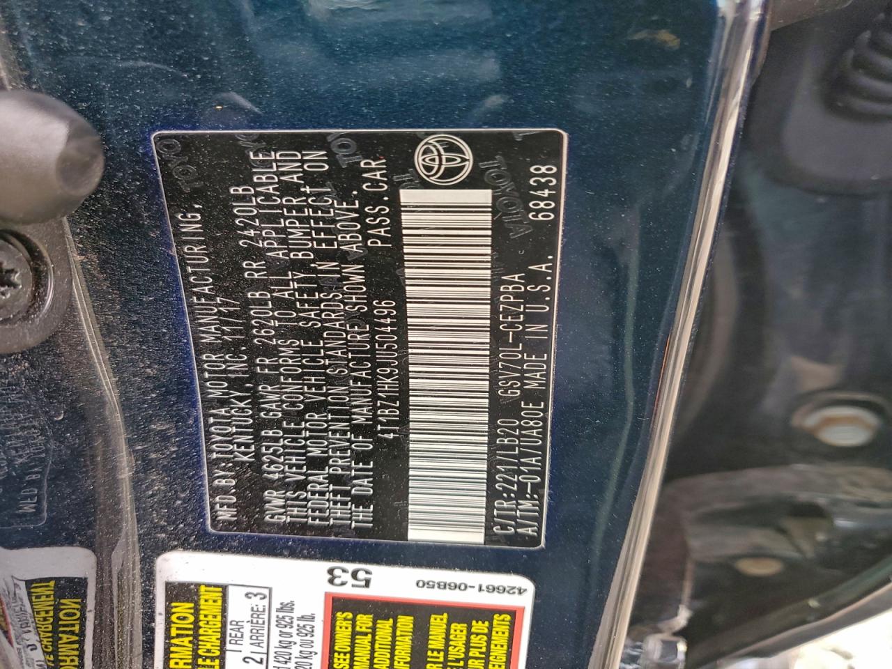 2018 TOYOTA CAMRY XSE photo 23