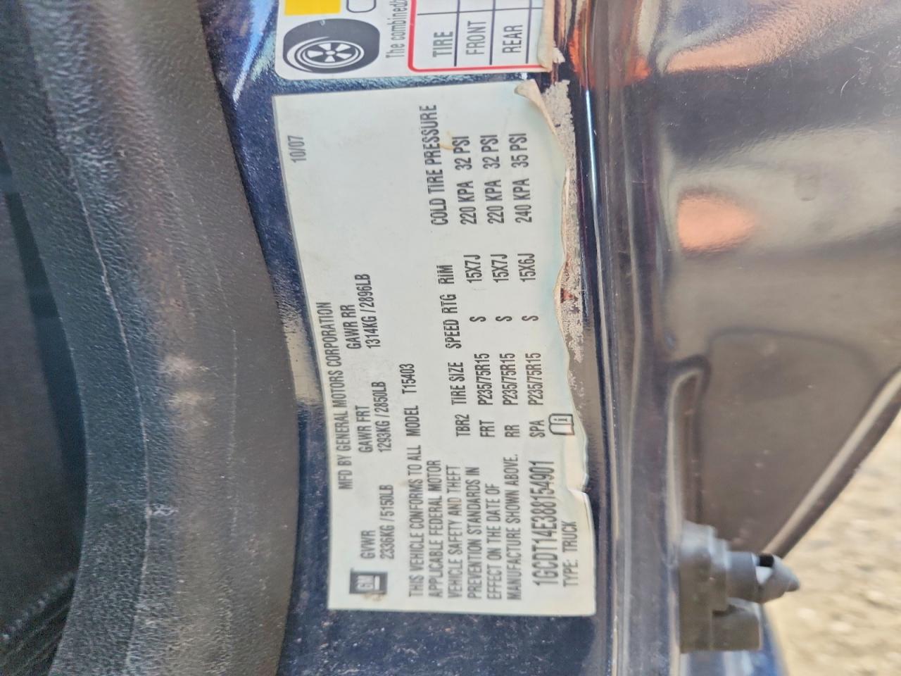 2008 CHEVROLET COLORADO photo 12