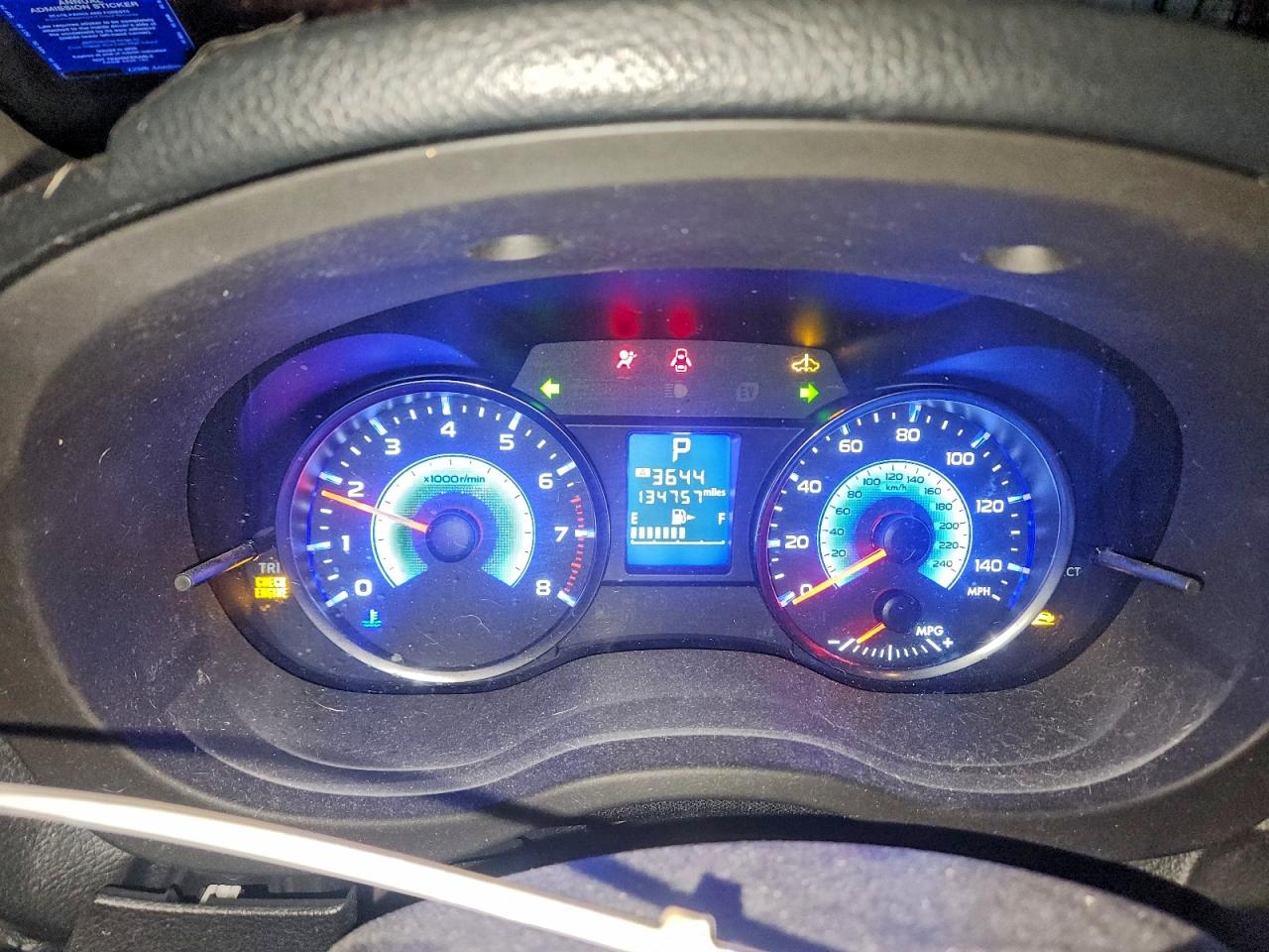 2014 SUBARU XV CROSSTREK 2.0I HYBRID TOURING photo 17