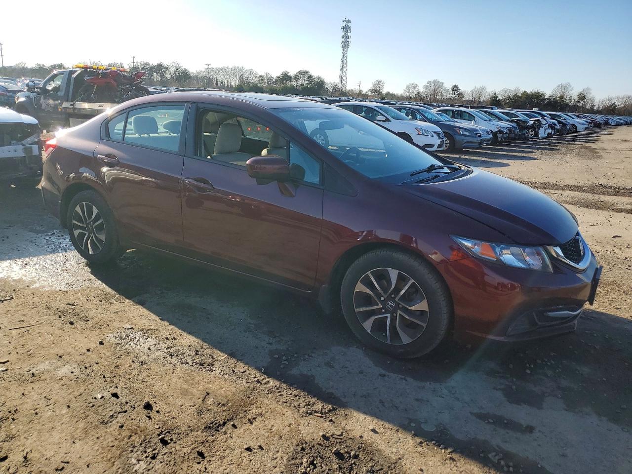 2015 HONDA CIVIC EX photo 4