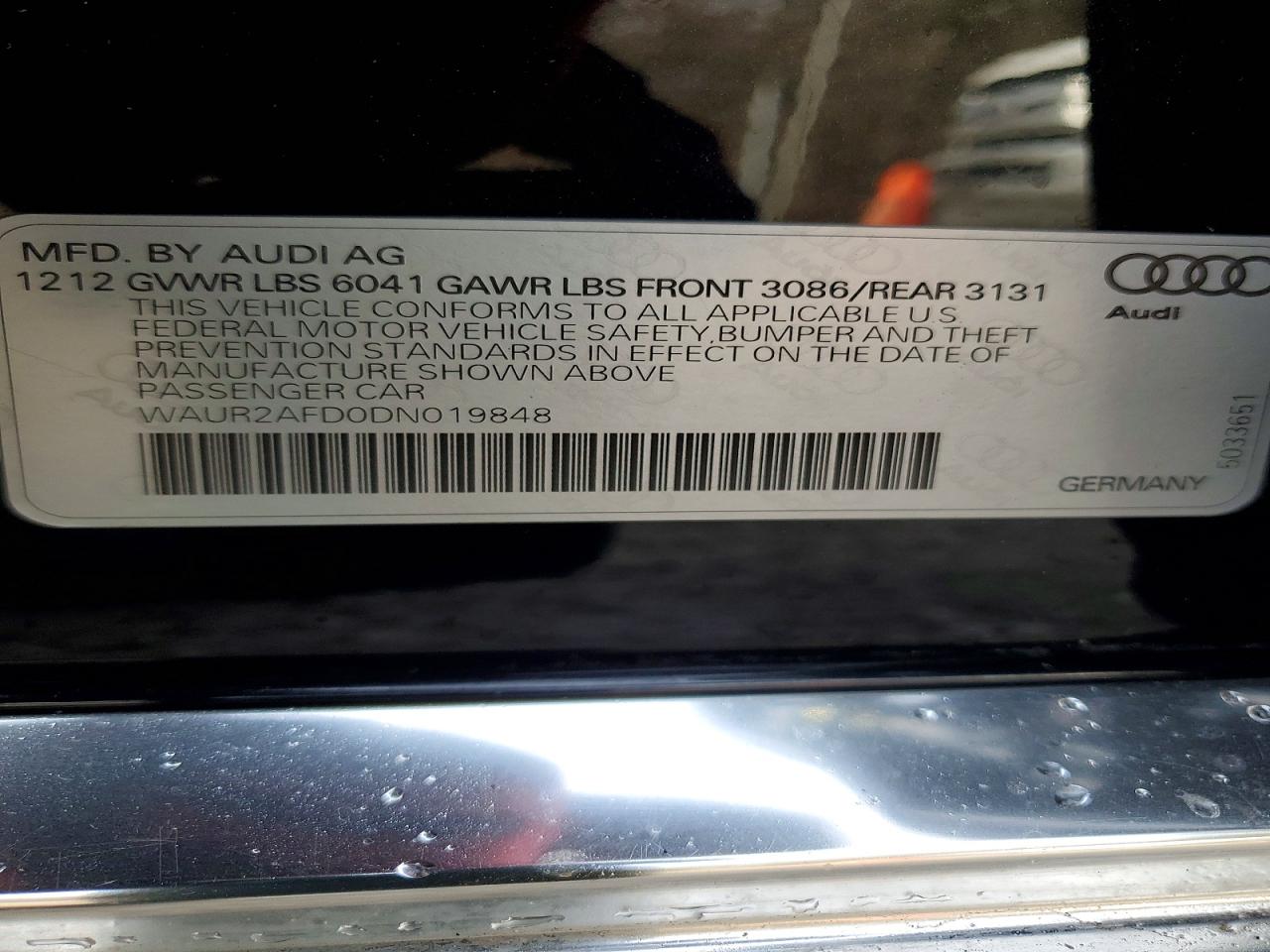 2013 AUDI A8 L QUATTRO photo 23