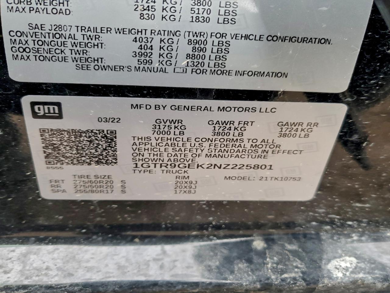2022 GMC SIERRA LIMITED K1500 ELEVATION-L photo 12