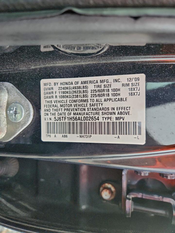 2010 HONDA ACCORD CROSSTOUR EXL photo 25