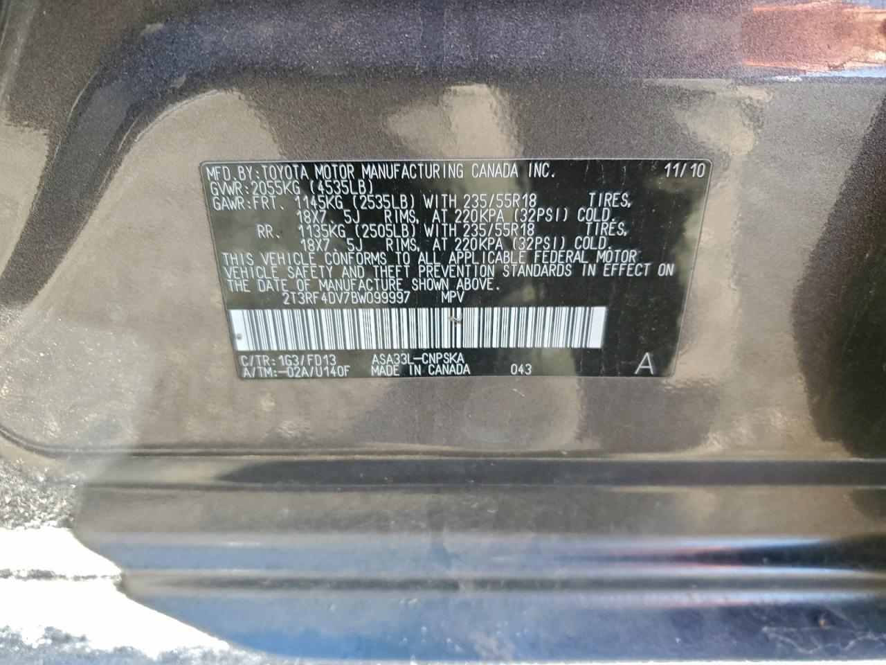 2011 TOYOTA RAV4 SPORT photo 37