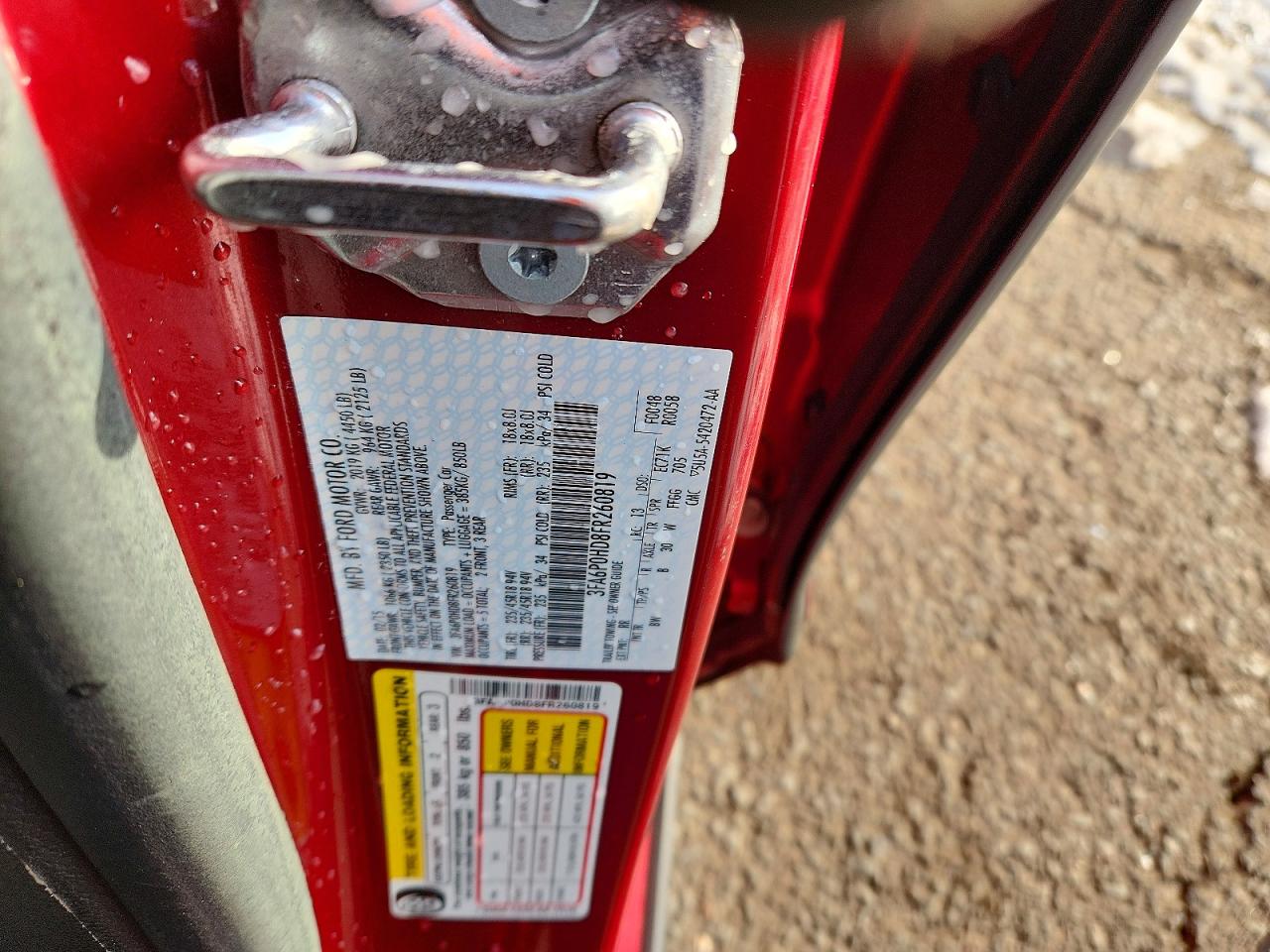 2015 FORD FUSION SE photo 12