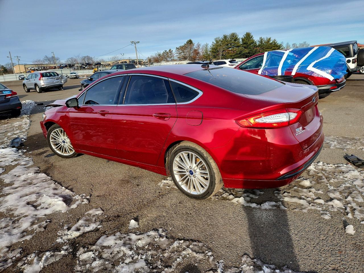 2015 FORD FUSION SE photo 2
