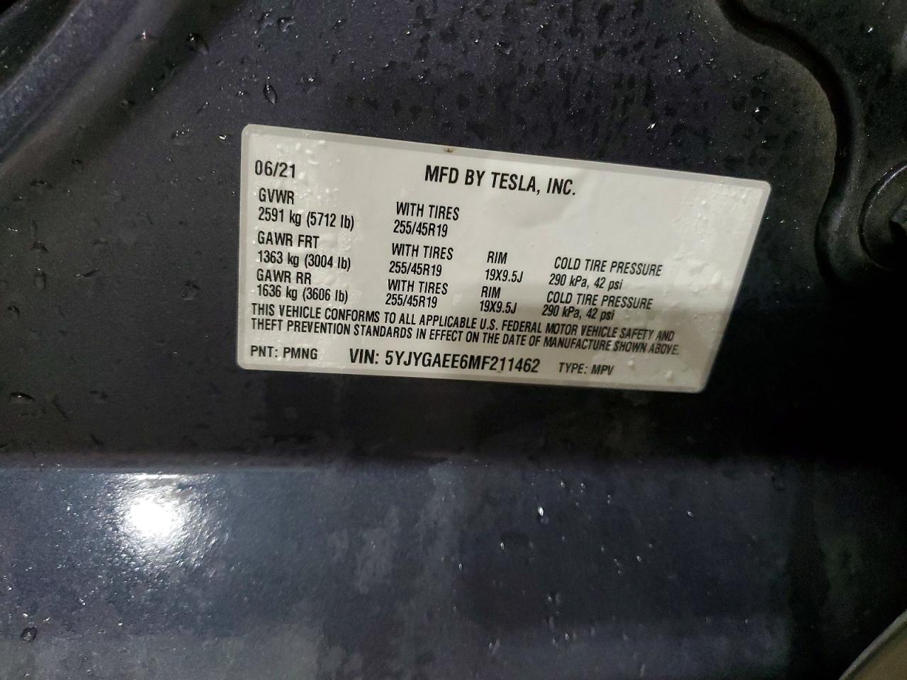 2021 TESLA MODEL Y photo 25
