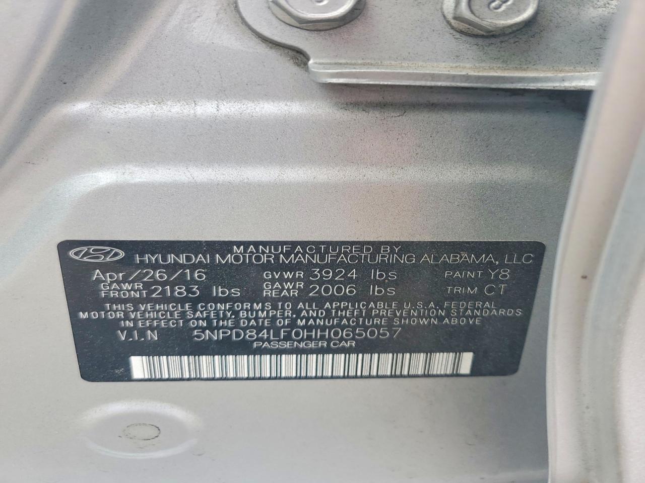 2017 HYUNDAI ELANTRA SE photo 45