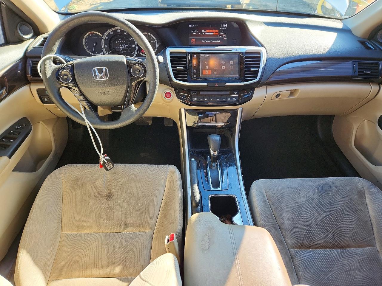 2017 HONDA ACCORD EX photo 8