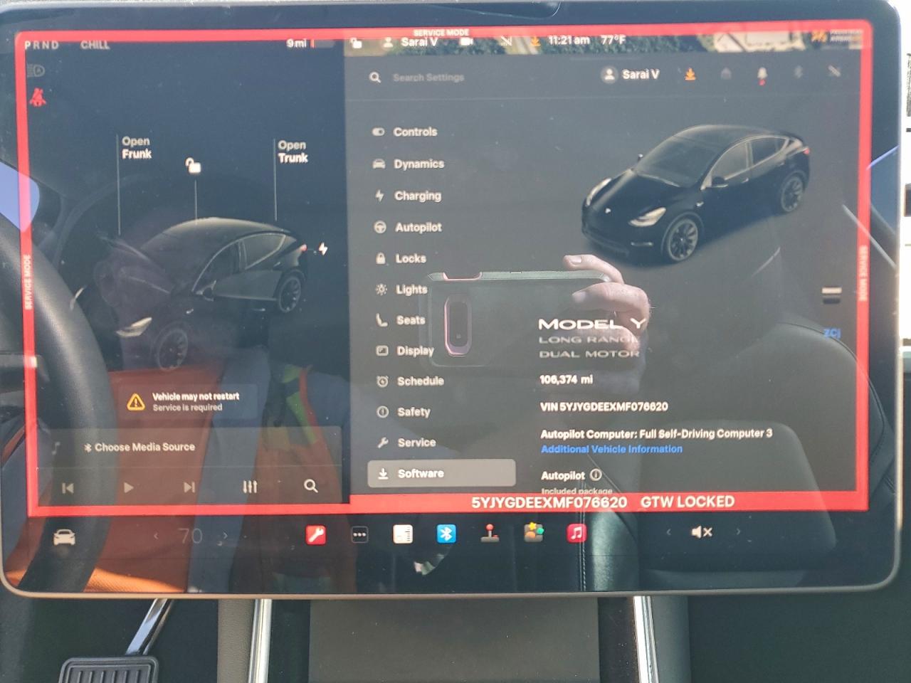 2021 TESLA MODEL Y photo 25