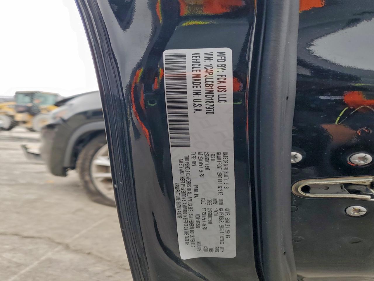 2021 JEEP CHEROKEE LATITUDE photo 27
