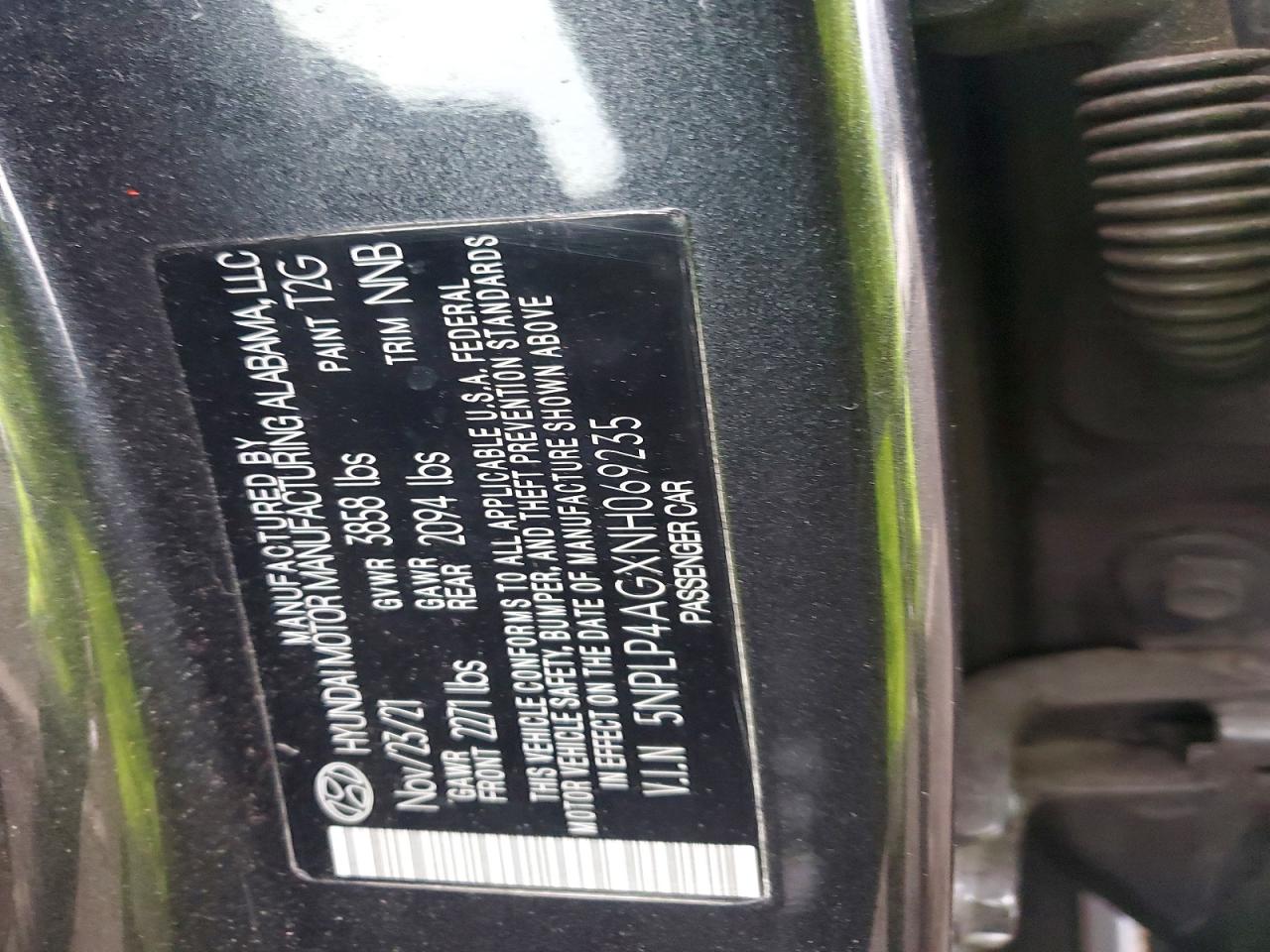 2022 HYUNDAI ELANTRA LIMITED photo 12