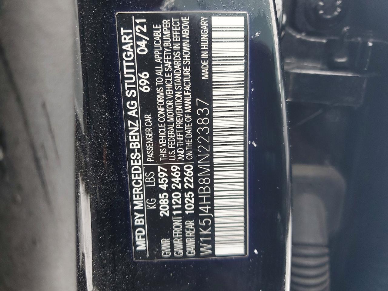 2021 MERCEDES-BENZ CLA 250 4MATIC photo 23