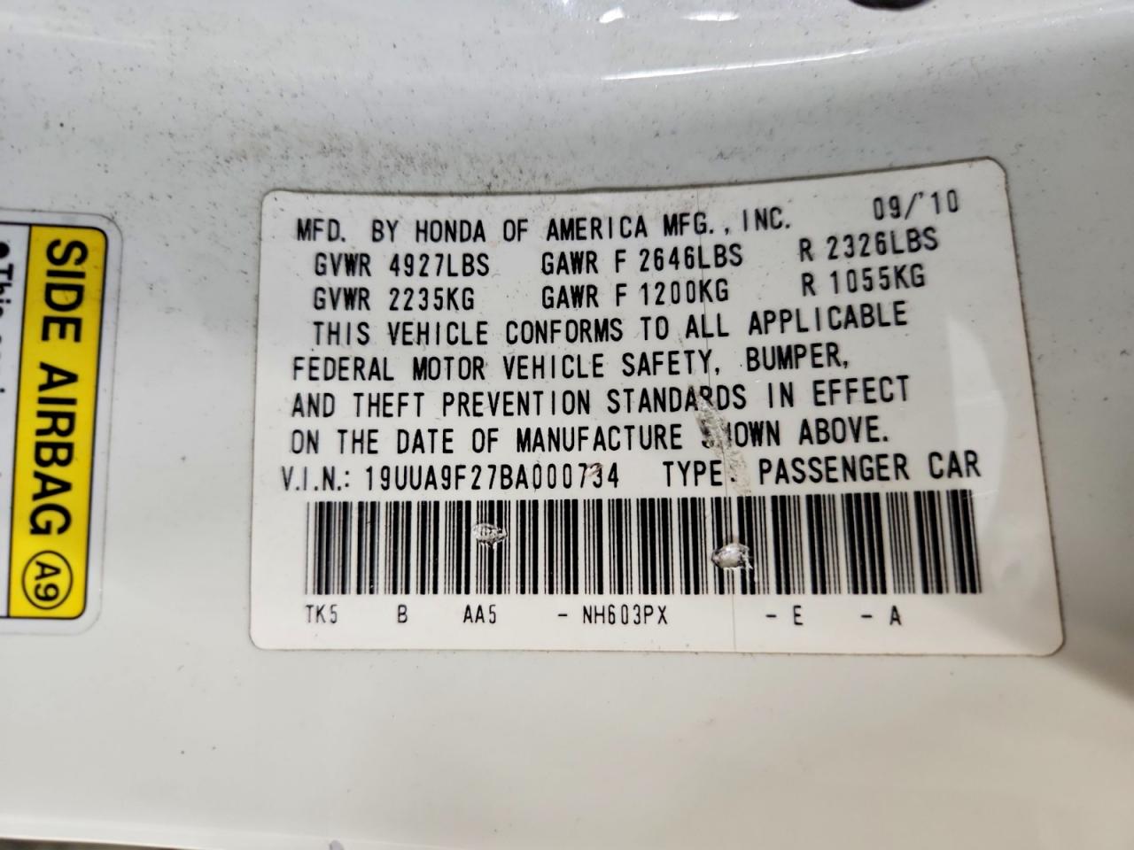 2011 ACURA TL photo 25
