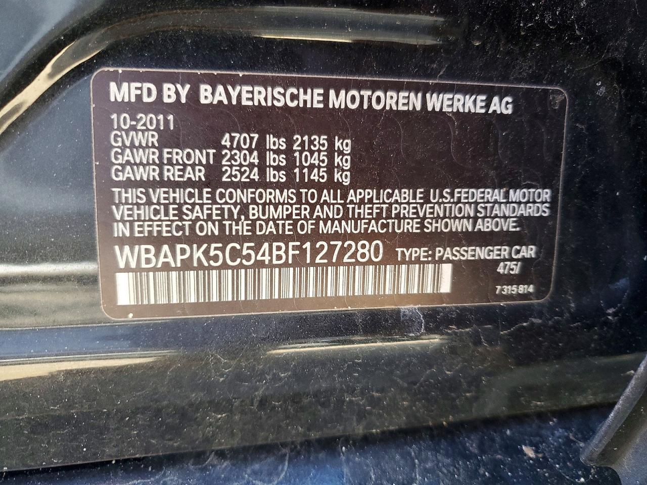 2011 BMW 328 XI SULEV photo 12