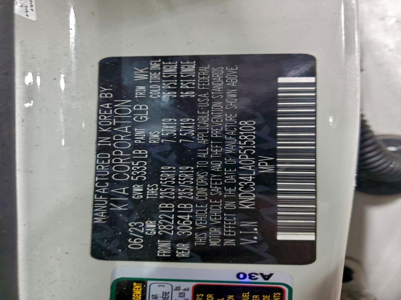 2023 KIA EV6 LIGHT photo 53