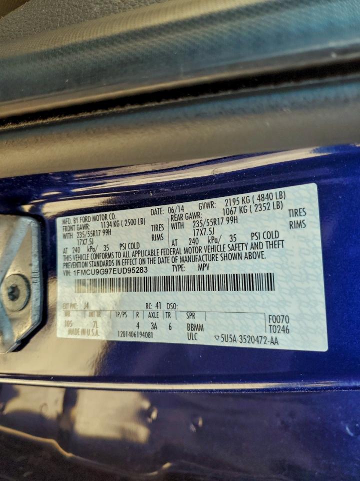 2014 FORD ESCAPE SE photo 14
