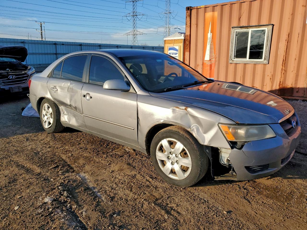 2008 HYUNDAI SONATA GLS photo 4
