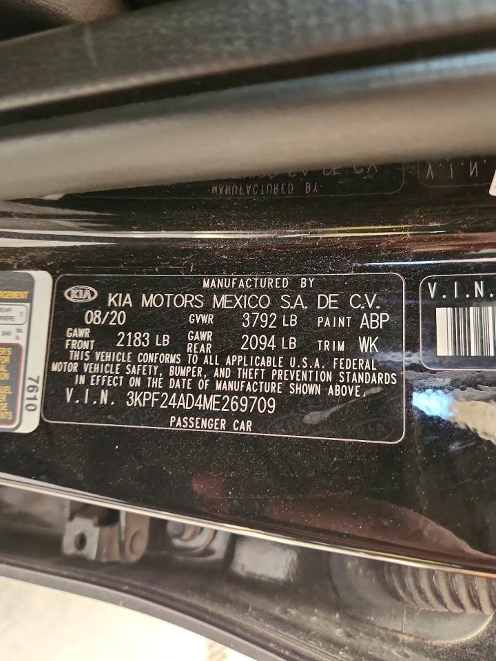 2021 KIA FORTE photo 12