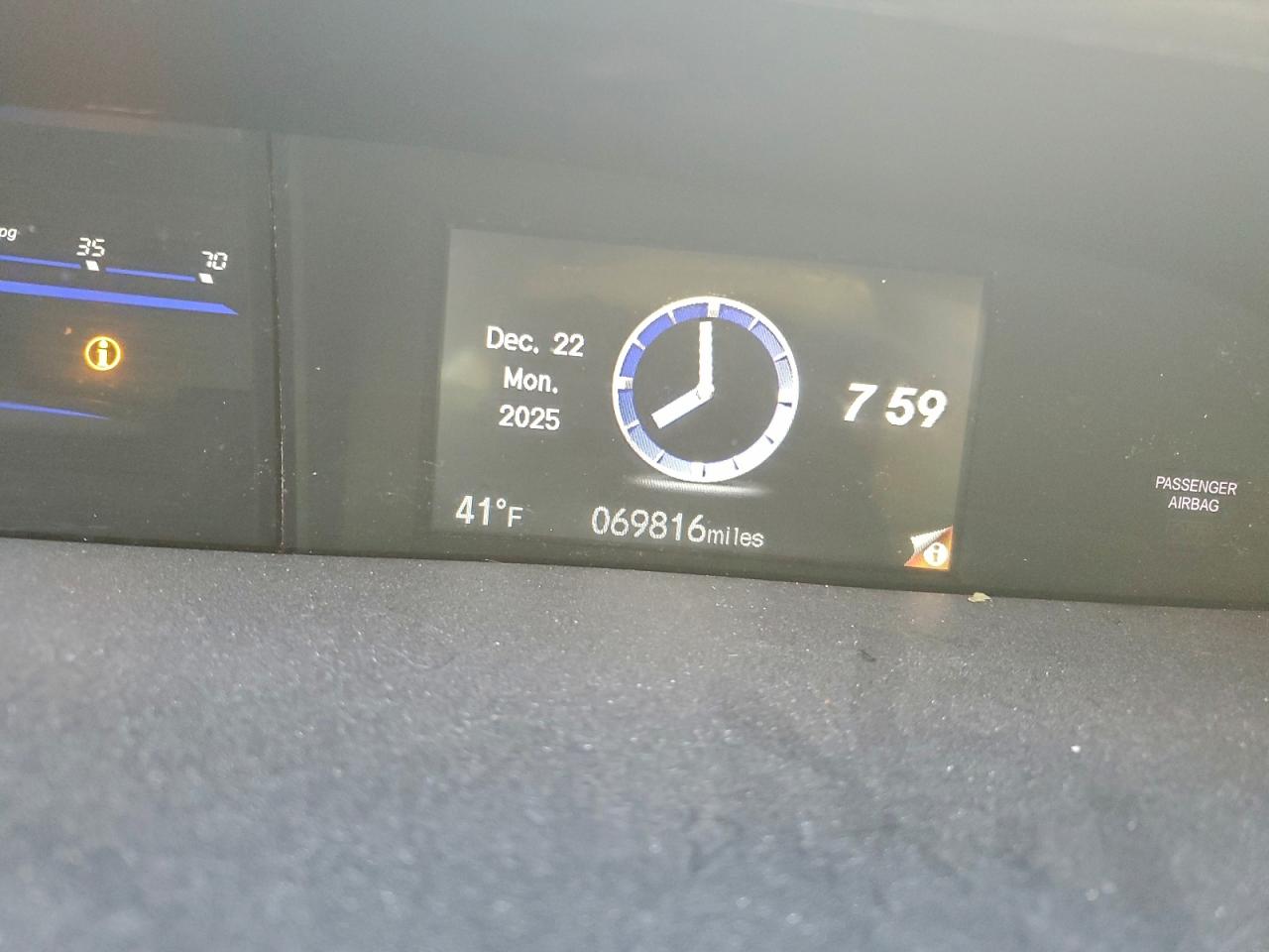 2014 HONDA CIVIC NATURAL GAS photo 17