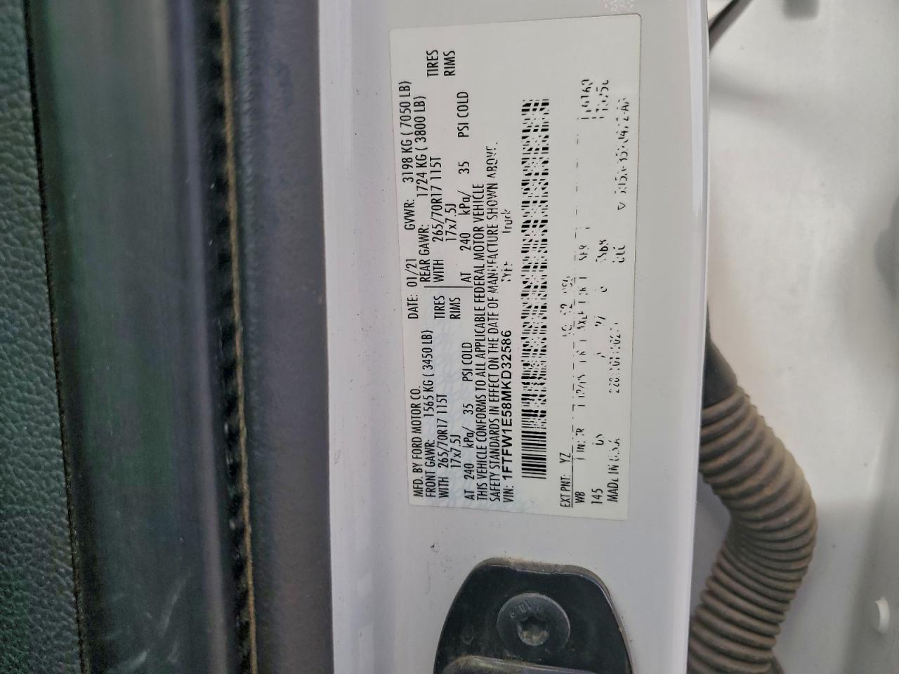 2021 FORD F150 SUPERCREW photo 13