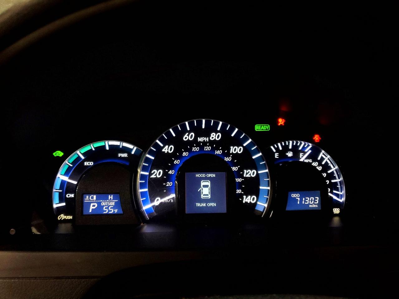 2012 TOYOTA CAMRY HYBRID photo 9