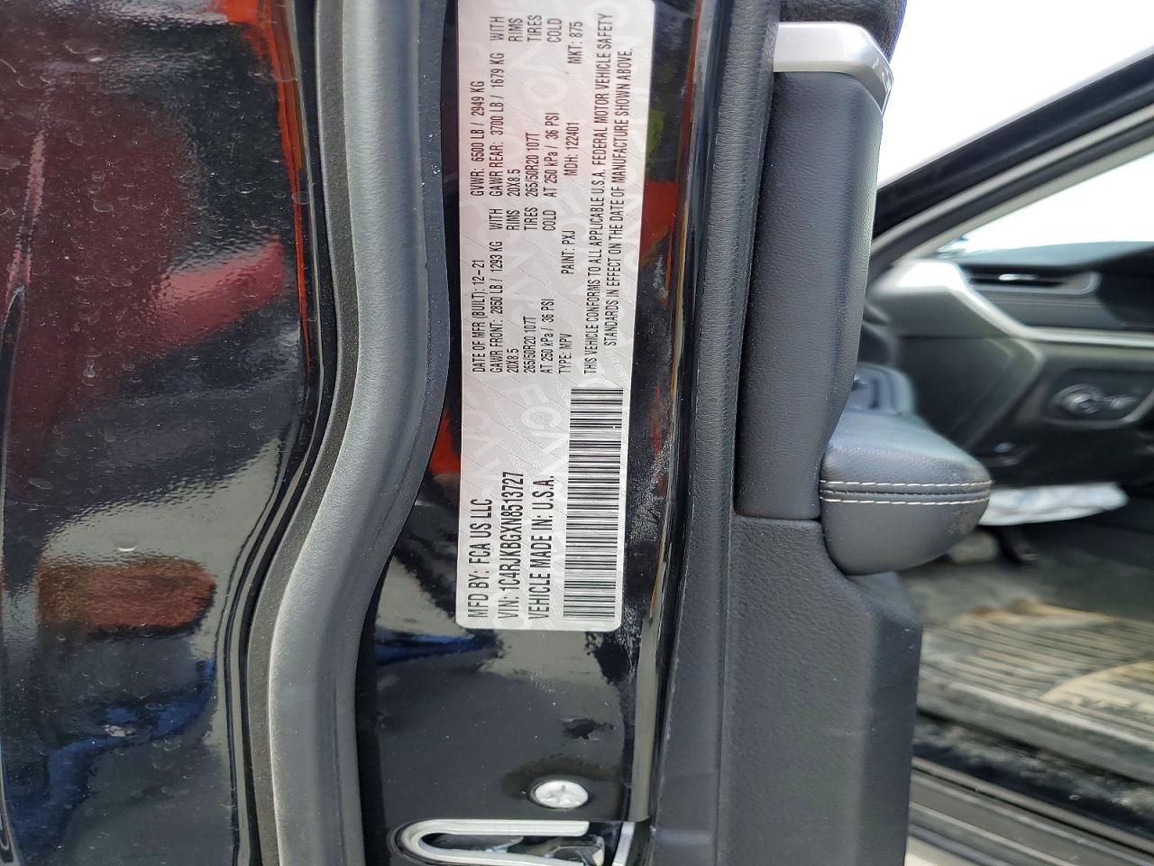 2022 JEEP GRAND CHEROKEE L LIMITED photo 14