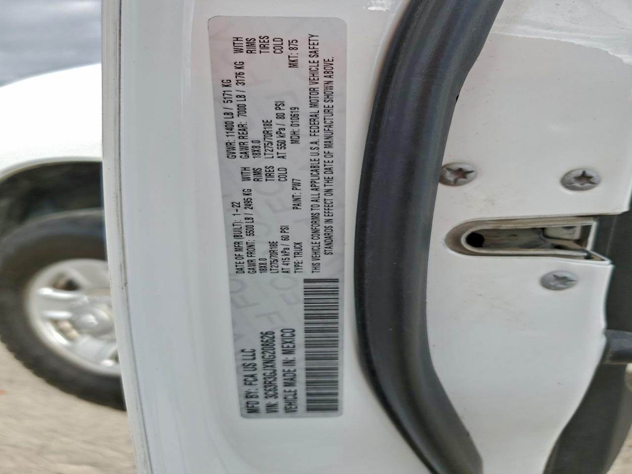 2022 RAM 3500 TRADESMAN photo 12
