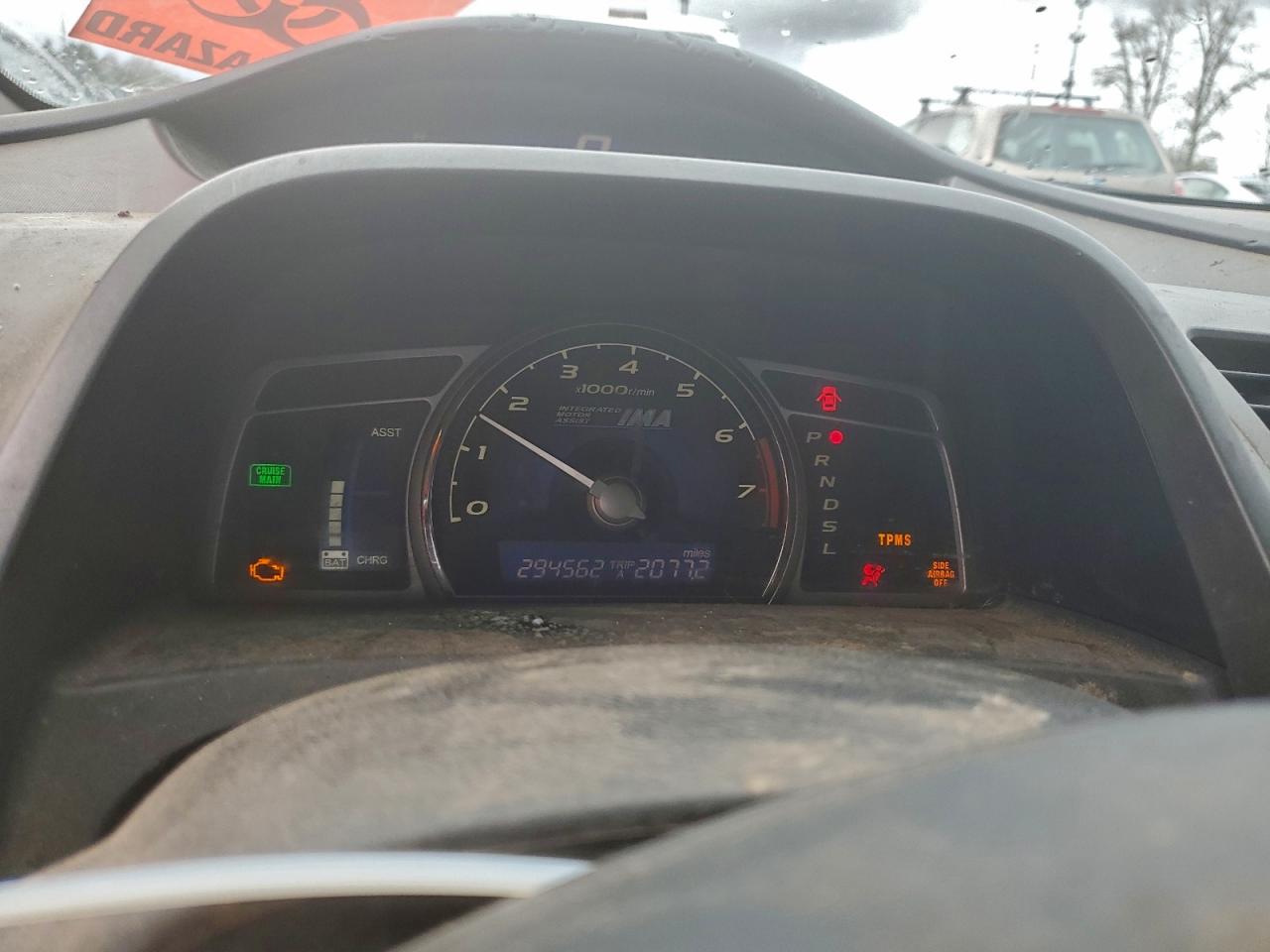 2010 HONDA CIVIC HYBRID photo 9