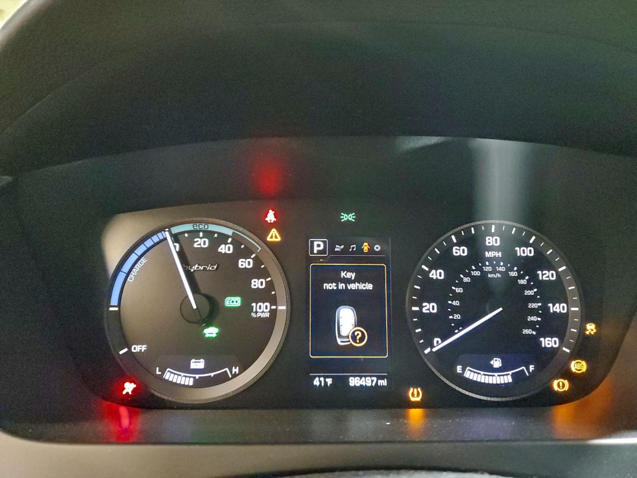 2017 HYUNDAI SONATA HYBRID photo 9