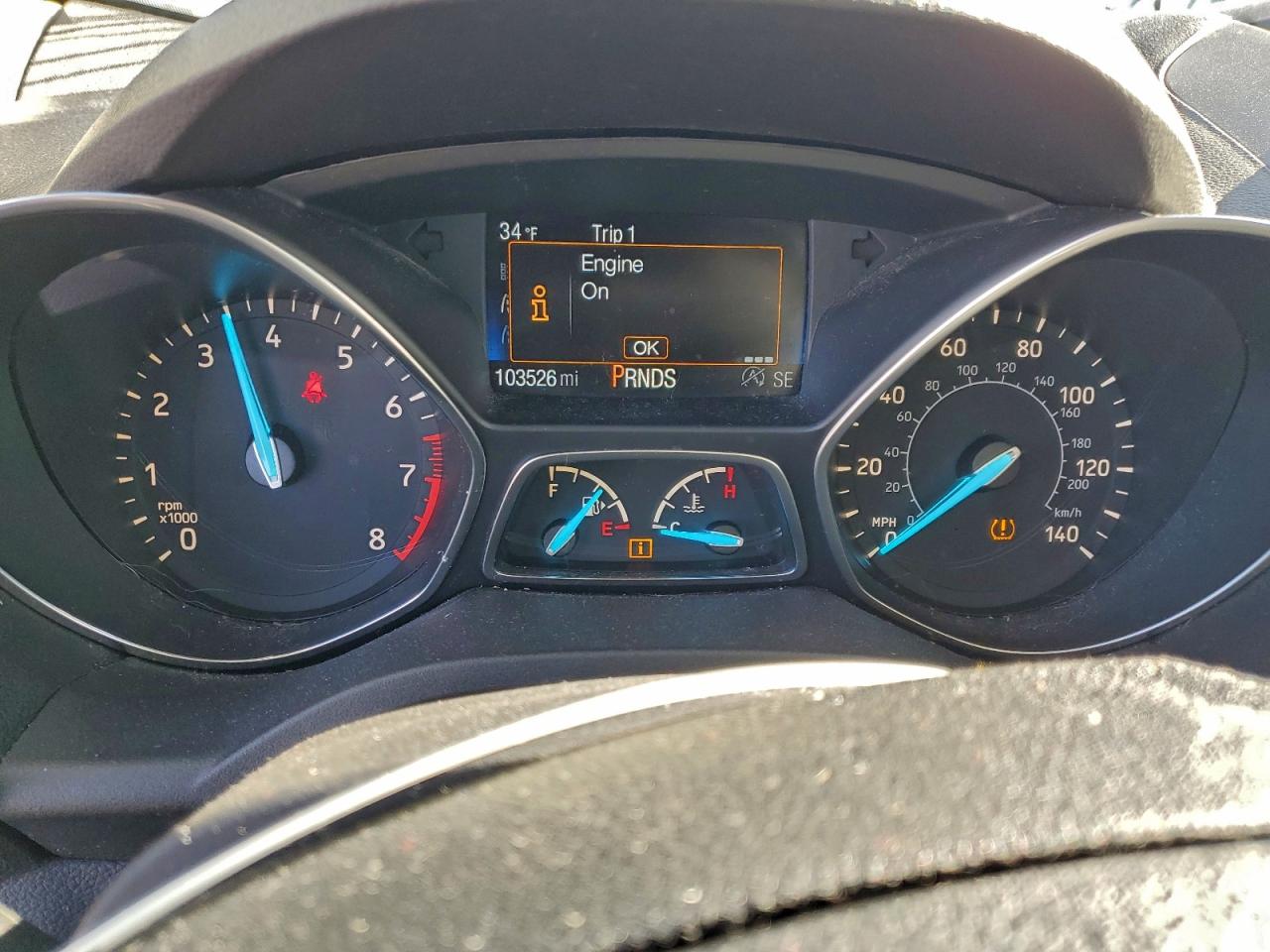 2017 FORD ESCAPE SE photo 9