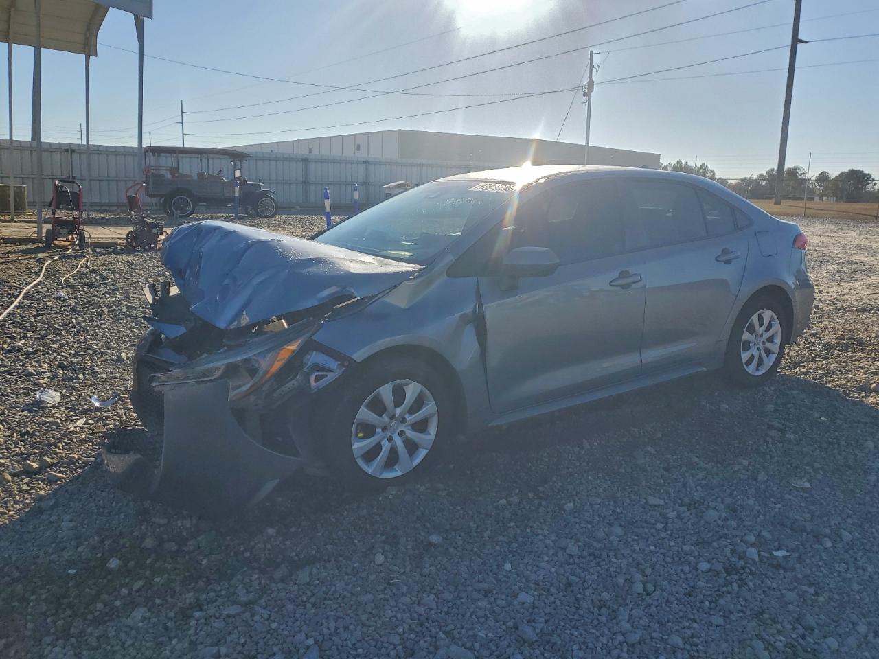 2020 TOYOTA COROLLA LE — FRONT END damage — photo 1