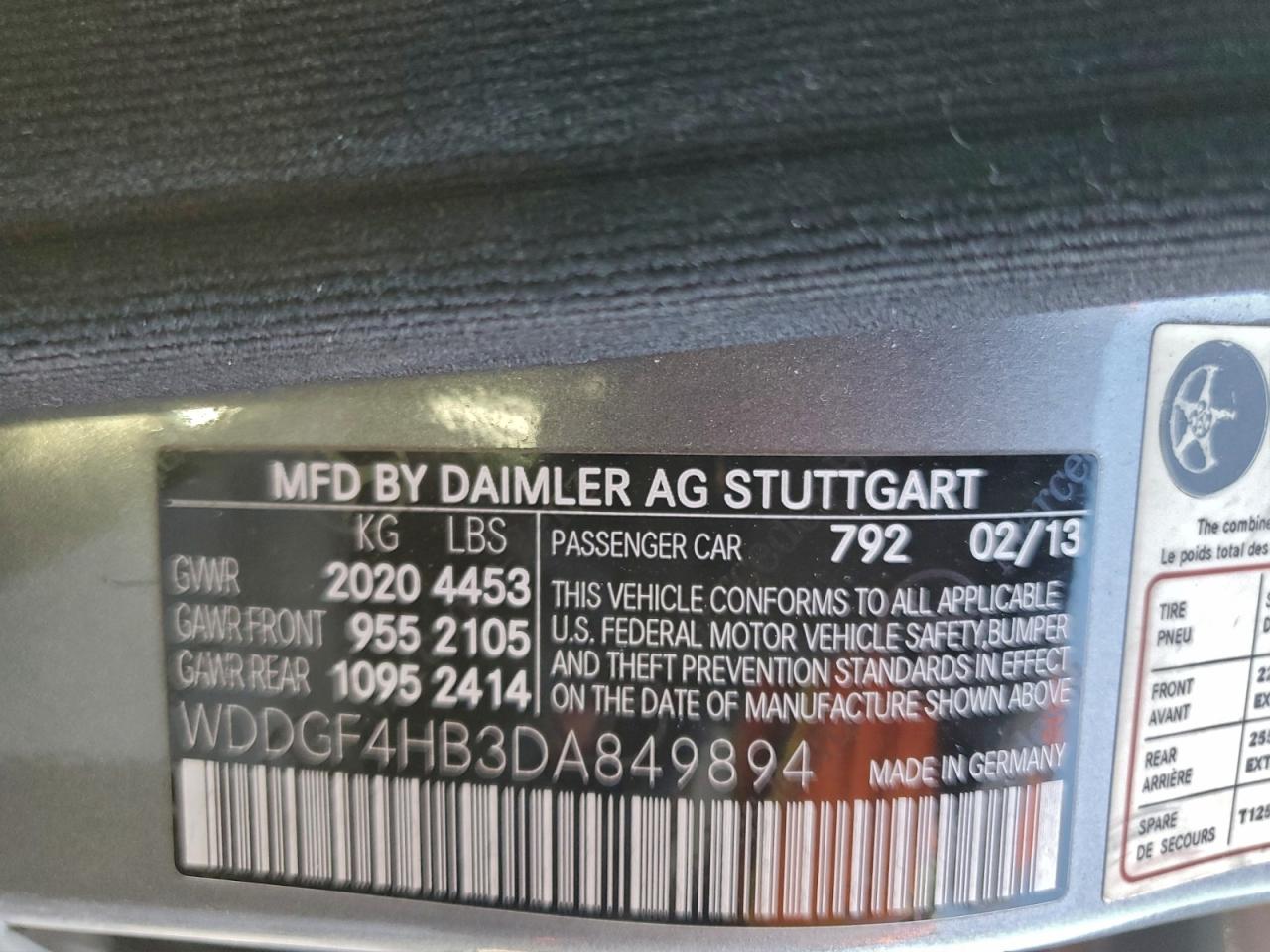 2013 MERCEDES-BENZ C 250 photo 12