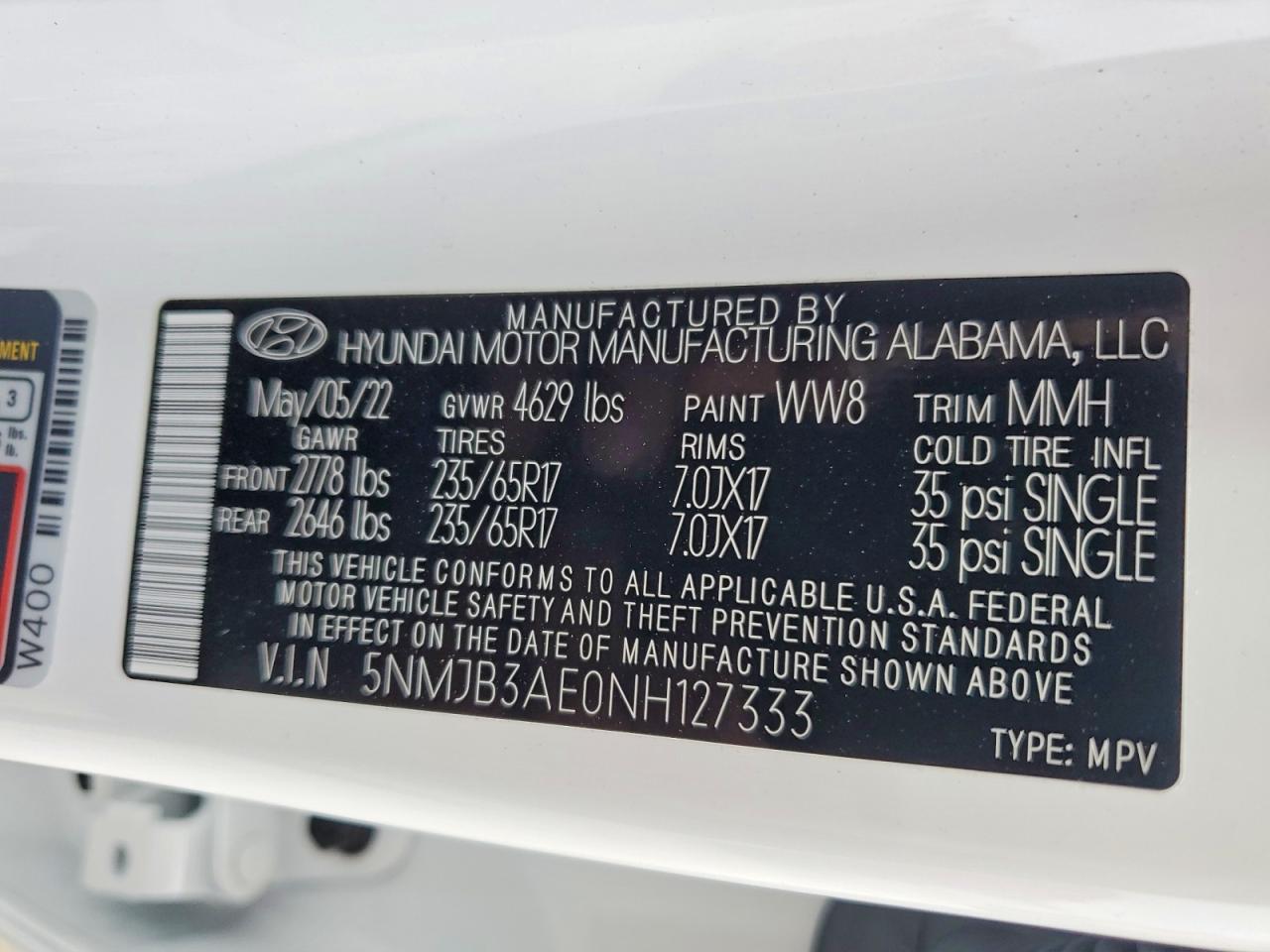 2022 HYUNDAI TUCSON SEL photo 13