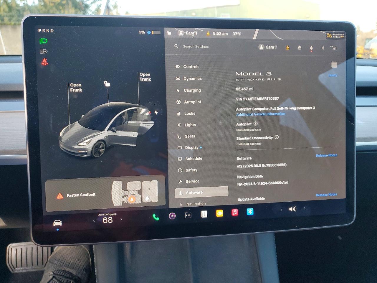 2021 TESLA MODEL 3 photo 9