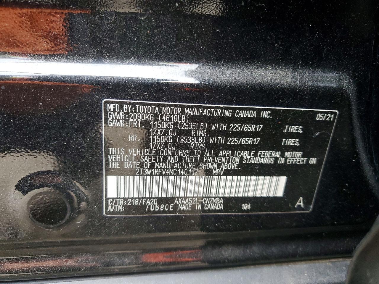 2021 TOYOTA RAV4 XLE photo 49
