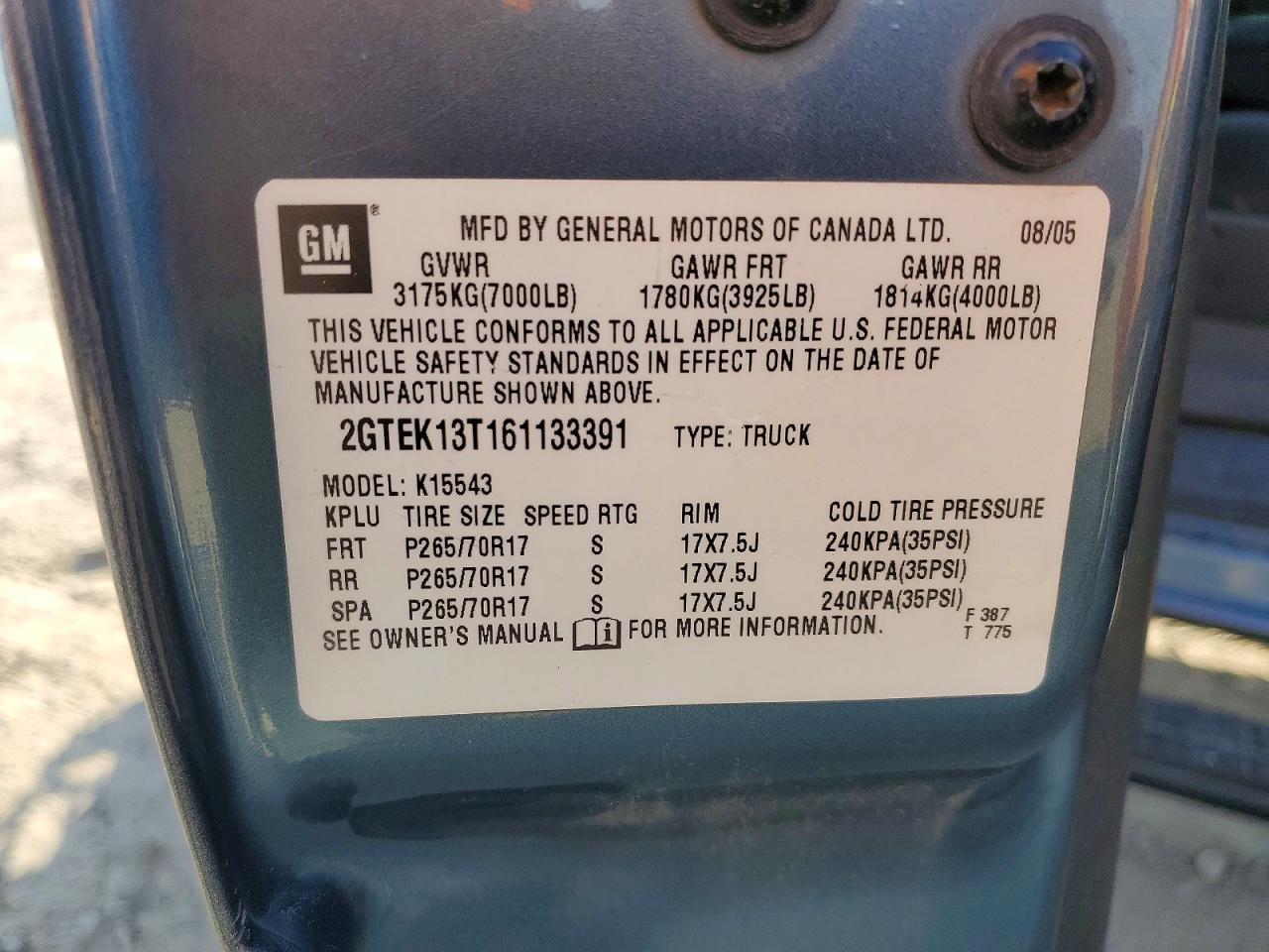 2006 GMC NEW SIERRA K1500 photo 23