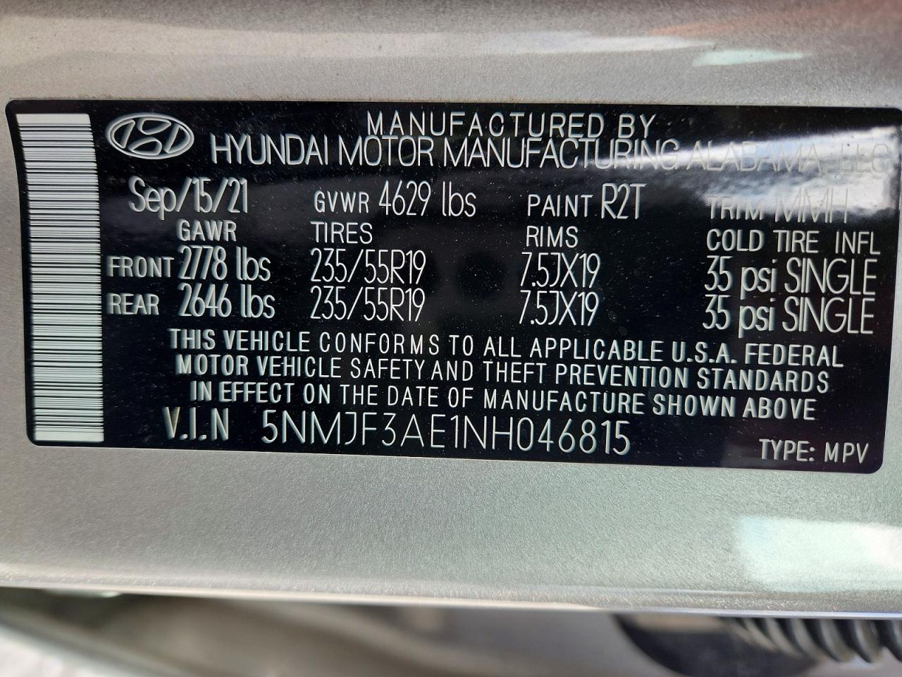 2022 HYUNDAI TUCSON SEL photo 13