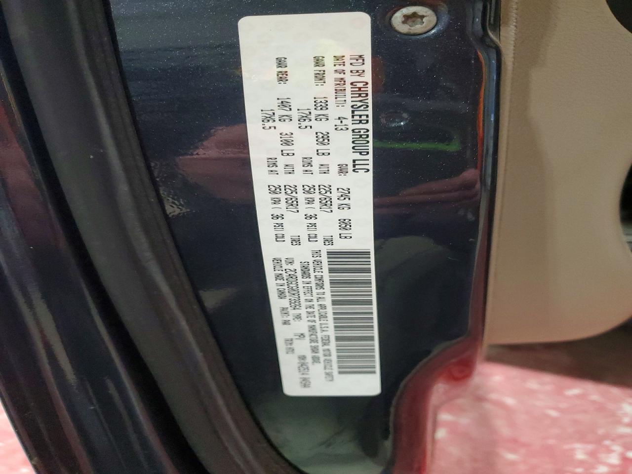 2013 DODGE GRAND CARAVAN SXT photo 14