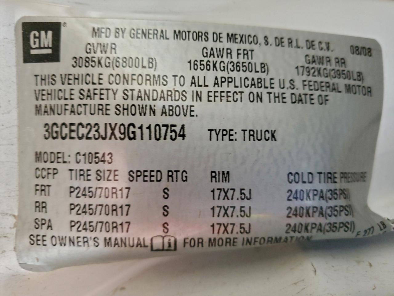 2009 CHEVROLET SILVERADO C1500 LT photo 12