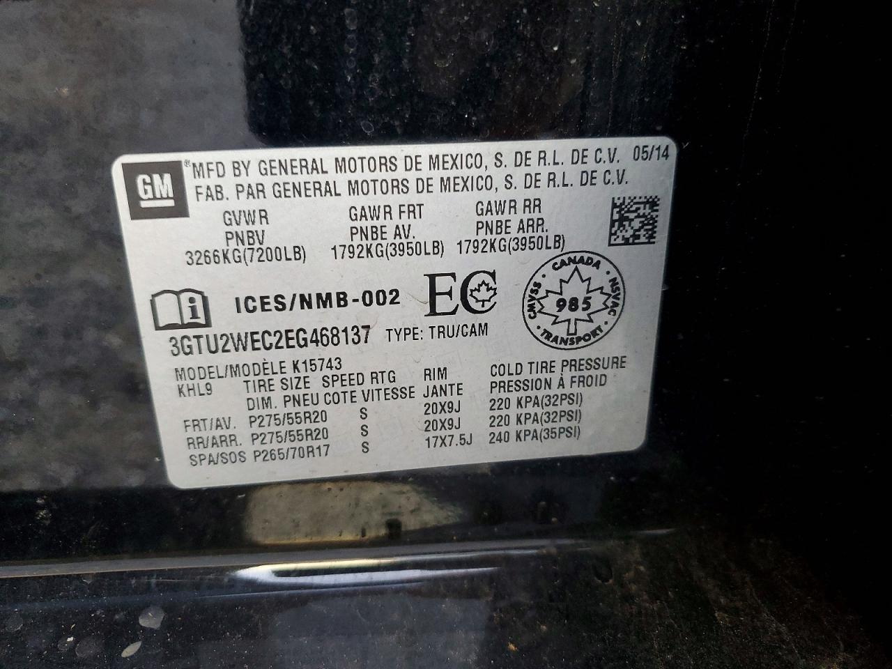 2014 GMC SIERRA K1500 DENALI photo 23